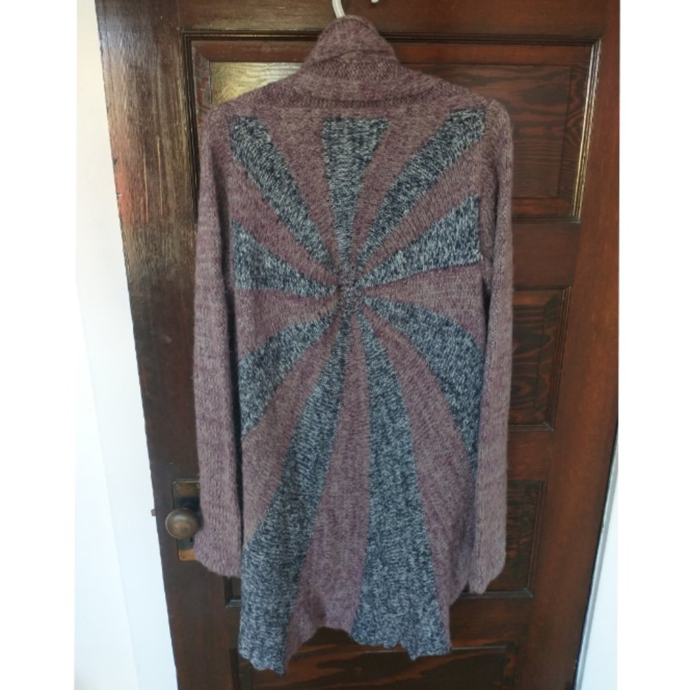 Longer Back Wool Blend Sweater - S/M